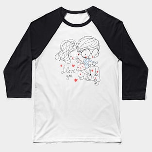 couple Baseball T-Shirt